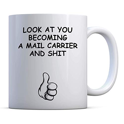 Mail carrier Funny mug, Birthday Mail carrier mug, Mail carrier Graduation, Mail carrier School, Mail carrier mugs, New Job