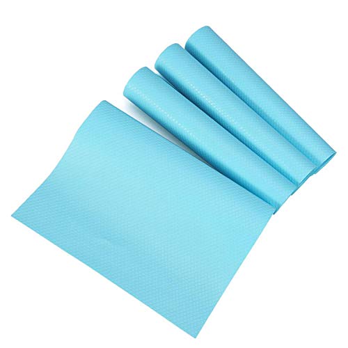 Mantel individual Yosoo, antibacteriano antiincrustante, absorción de humedad, base acolchada, 29 cm x 45 cm. azul