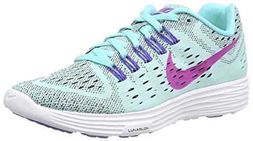Nike Nike Lunartempo - Zapatillas para Mujer, Color Turquesa (Light aquamarin/persisches Violett/weiß/fuchsiablitz 401), Talla 36.5