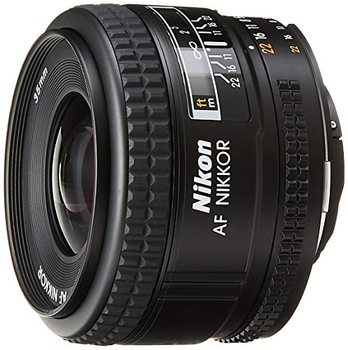 Nikon AF-Nikkor 35mm F2 D - Objetivo con montura para Nikon (distancia focal fija 35mm, apertura f/2)