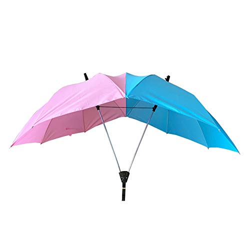 Paraguas para Parejas Paraguas Doble Paraguas para Dos Personas Tamaño Doble Paraguas Alto Paraguas Doble Superior Doble Paraguas Creativo para Amantes de la Familia(A)