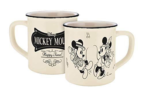 Taza Disney Mickey & Minnie Vintage Happy Time