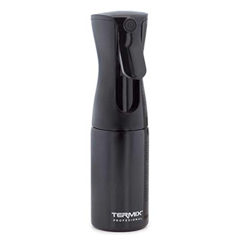 Termix Spray pulverizador color negro- Spray pulverizador efecto bruma que expulsa la cantidad justa de producto