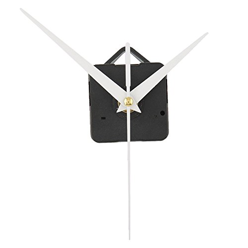 TOPmountain Silencio Mecanismo de Movimiento de Reloj de Cuarzo Manos Blancas Kit de Piezas de reparación de Bricolaje