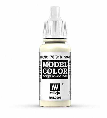 Vallejo Model Color Pintura Acrílica, Blanco (Ivory), 17 ml