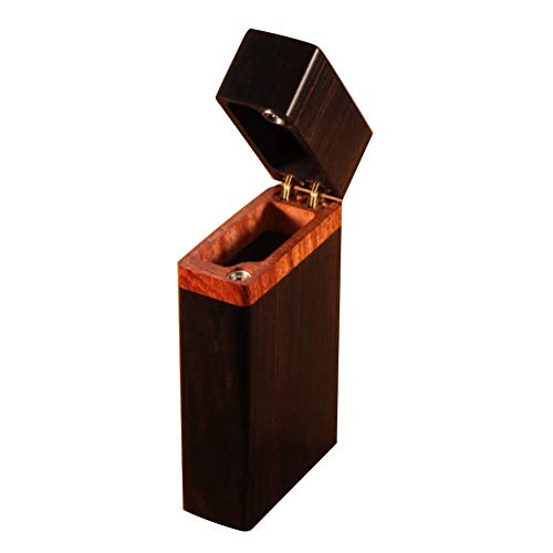 XBSXP Caja de Cigarrillos de Madera Maciza Universal Multifuncional Creativa de Gran Capacidad La Caja de Cigarrillos portátil Puede Contener 9 Cigarrillos estándar / 20 Cigarrillos Fino