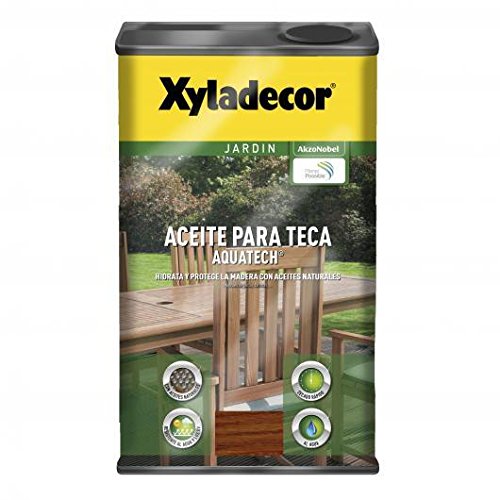 Xyladecor Aceite para Teca Aquatech color Teca 5 L