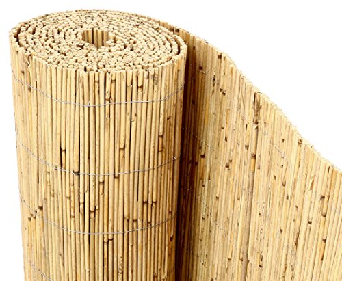 bambus-discount.com Beach - Rollo de caña de bambú para Valla de privacidad (200 x 600 cm)