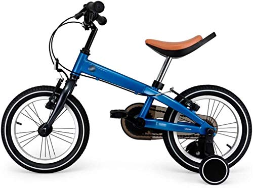 Bicicletas para niños, Bicicleta para niños Bicicleta para niños de 14 pulgadas Niños y niñas Pedal Bicicleta 2-6 años de antigüedad Bicicleta de ciclismo al aire libre (Color: Negro, Tamaño: 14 en)