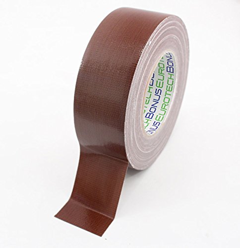 Bonus Eurotech 1bc12.46.0050/050 a # Premium Duct Tape, pegamento a base de caucho natural, con tejido PE laminado, longitud 50 m x ancho 50 mm x grosor 0,25 mm, color marrón
