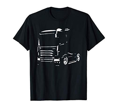 Diseño de conductor de camionero para mujeres y hombres Camiseta