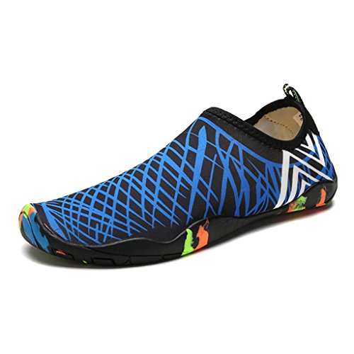 DoGeek Escarpines Antideslizante Zapato de Agua Zapatos de Playa Escarpines Calzado de Playa Surf