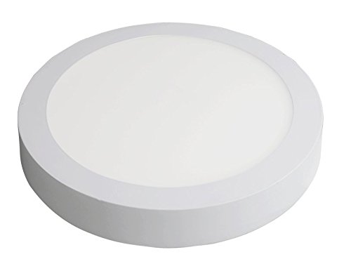 ECOBELLE® Lámpara LED de techo 24 W, 2000 lm, luz blanco cálido 3000 K, dimensiones: 30 x 30 cm (LED Driver incluida)