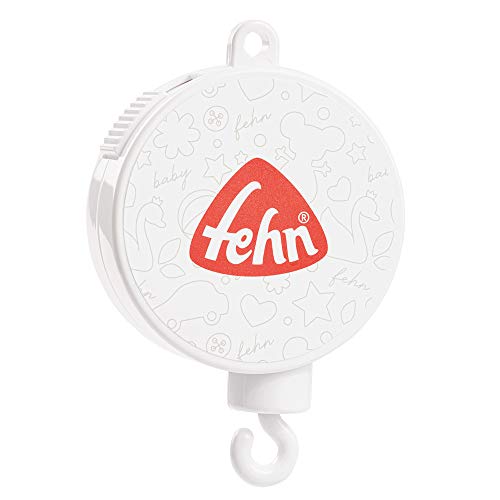 Fehn 249064 - Caja de música para móvil de cuna (lavable, incluye melodía alemana)
