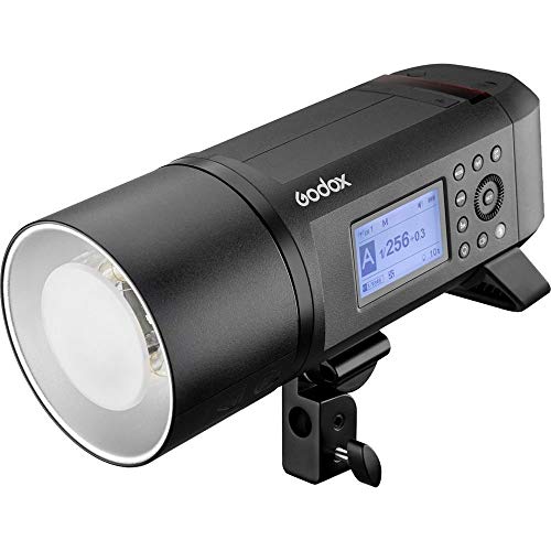Godox AD600 pro AD600pro 600 Ws Flash con 2.4 G inalámbrico sistema de X dos métodos de fuente de alimentación para Canon E-TTLII, Nikon i-TTL, Sony, FUJIFILM, Olympus, Panasonic （AD600Pro）