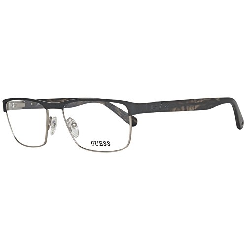 Guess Brille GU1791 54D32 Monturas de gafas, Negro (Schwarz), 54 para Hombre