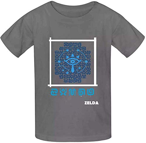 guoweiweiB Camisetas de Manga Corta para niño, Fashion Youth tee Shirts Eye of Truth Symbol Legend-Zelda 3D Print Kids T-Shirts