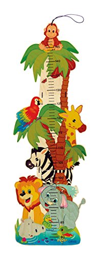 Hess Spielzeug 14626 medidor de altura para niños Multicolor Madera - Medidores de altura para niños (Centímetro, 148 cm, 79 cm, Multicolor, Imagen, Madera)