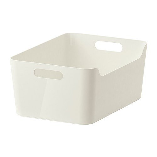 IKEA Variera - Caja (34 x 24 cm), color blanco brillante