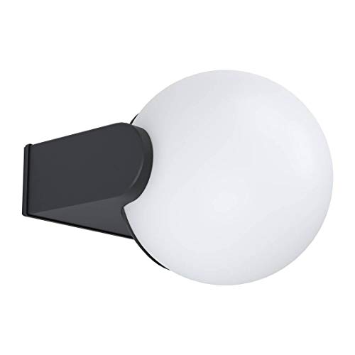 Lámpara de pared Rubio, color blanco, 17 x 19 cm, intensidad regulable, IP44
