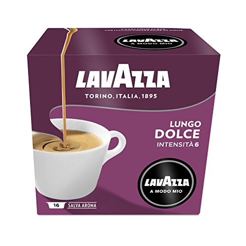 Lavazza Modo Mio cafe Lungo Dolce, 16 cápsulas - 2 unidades
