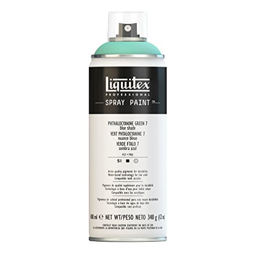 Liquitex Professional - Acrílico en spray, 400ml, verde ftalocianina 7 (tono azul)
