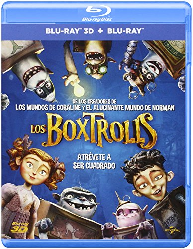Los Boxtrolls (BD + BD 3D) [Blu-ray]