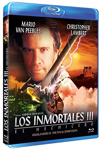 Los Inmortales III. El Hechicero DVD Highlander III. The Final Dimension [Blu-ray]