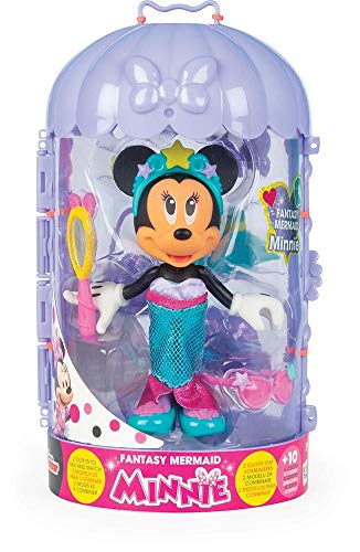 Minnie Mouse- Minnie Fashion Doll Sirena Juguete, Multicolor, Talla unica (China 1) , color/modelo surtido