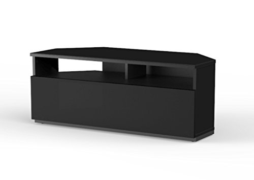 Mueble TV para Esquina. Ref. TRD-100 NN (100 cms de Ancho). Negro.