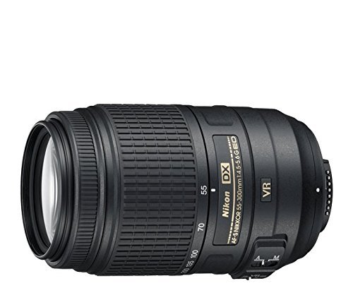 Nikon AF-S DX NIKKOR 55-300mm f/4.5-5.6G VR Lens (Reacondicionado)