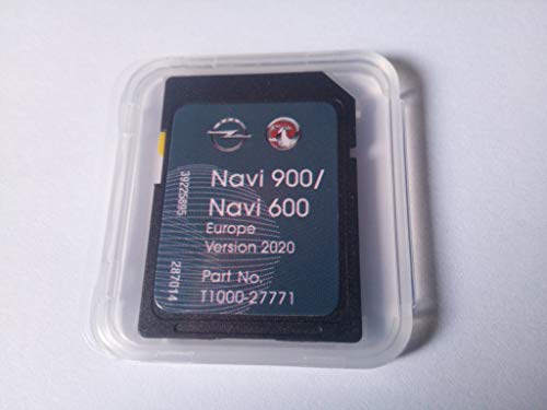 Opel/Vauxhall NAVI 600/900 SD Card Europa 2020