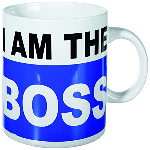 Out of the blue Taza de Porcelana, I Am The Boss