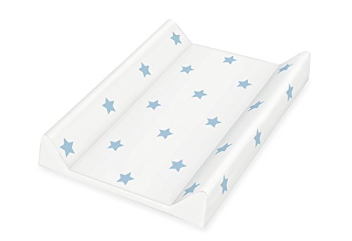 Pinolino 72022 – 2 colchón cambiador con, pantalla, Dessin 'Estrellas', color azul claro/azul