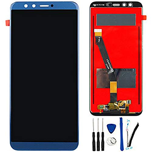 SOMEFUN Pantalla LCD Repuestos Compatible con Huawei Honor 9 Lite LLD-L31 LLD-L21 LLD-L11 5.65" LCD Pantalla Táctil Digitalizador Asamblea de Vidrio (Azul)