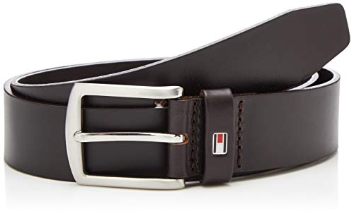 Tommy Hilfiger New Denton 3.5 Belt, Cinturón Hombre, Negro (Black), 100 cm (Talla del fabricante: 100)