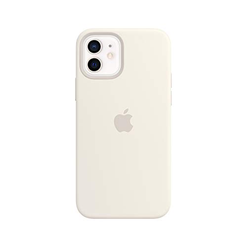 Apple Funda de Silicona con MagSafe (para el iPhone 12 y iPhone 12 Pro) - en Blanco