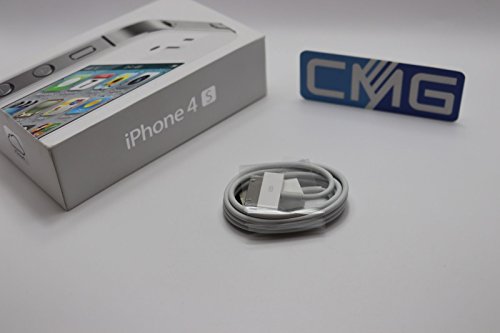 Cable cargador USB para iPhone 4S 4 G 3GS y iPod 1 m