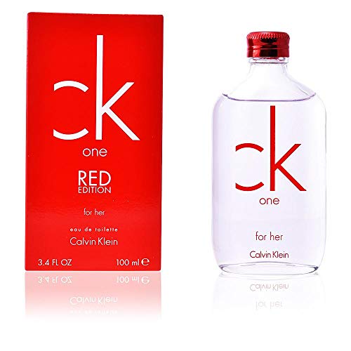 CALVIN KLEIN CK ONE RED EDITION HER - agua de tocador, vaporizador, 100 ml