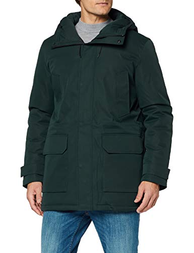 Celio Pualaski Parka, Verde (Bottle Green 01 Bottle Green 01), X-Large para Hombre