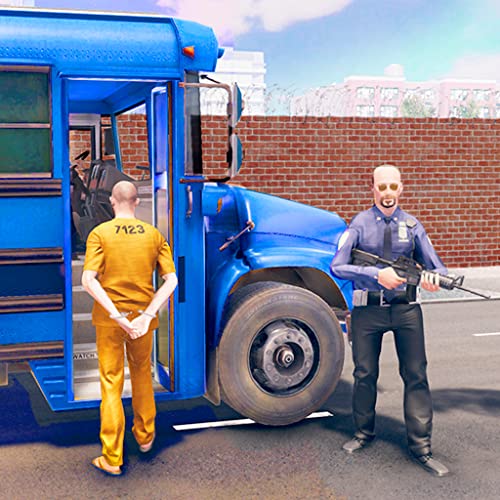 Crime City Town Jail Prisoners Transport Van: Police Bus Driving Pro Best Free Game 2020