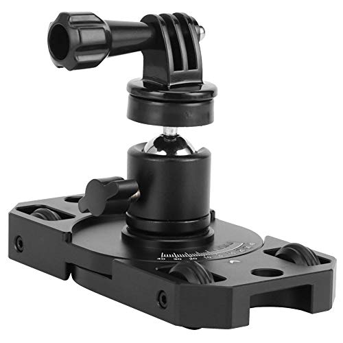 DAUERHAFT Estabilizador de cámara de acción Estabilizador de Escritorio Estabilidad automática Carro de fotografía para la Serie Gopro Adecuado para Varias cámaras Deportivas para Osmo Action