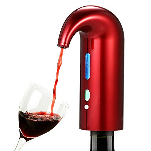 Dispensador de aireador y dispensador de vino tinto Dispensador automático de oxidante de vino eléctrico multi inteligente Pourer recargable
