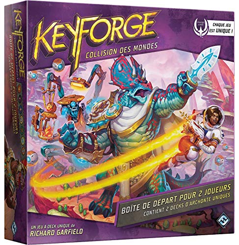 Fantasy Flight Games Keyforge 07 - Caja de iniciación con diseño de colisión de los mundos (temporada 3)