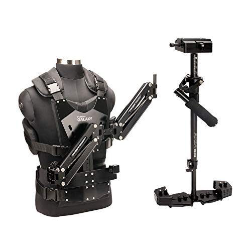 Flycam Galaxy Dual Arm & Vest con estabilizador de cámara de vídeo Redking (FLCM-GLXY-RK) Sistema de estabilización profesional