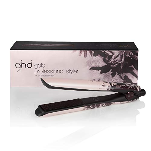 ghd gold ink on pink - Plancha de pelo profesional, tecnología dual-zone