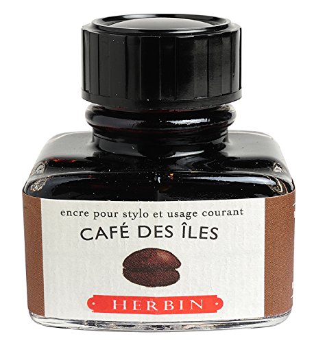 J.Herbin 13046T - Tinta para pluma estilográfica (30 ml), color marrón café