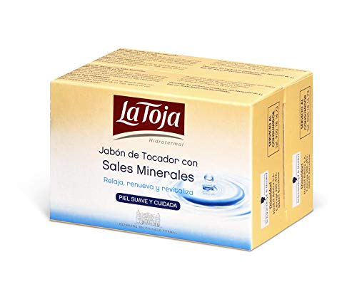 La Toja - Jabón de Manos Hidrotermal - Relaja, renueva y revitaliza con la fragancia exclusiva de La Toja - 5 packs de 2 pastillasx125gr