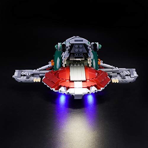 LIGHTAILING Conjunto de Luces (Star Wars Slave I) Modelo de Construcción de Bloques - Kit de luz LED Compatible con Lego 75243 (NO Incluido en el Modelo)