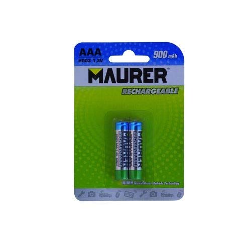 MAURER Pila Maurer Recargable HR-3 / AAA (Blister 2 Piezas)